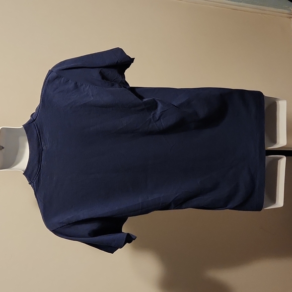 Official golf tee shirt art blue L tshirt - Picture 2 of 2